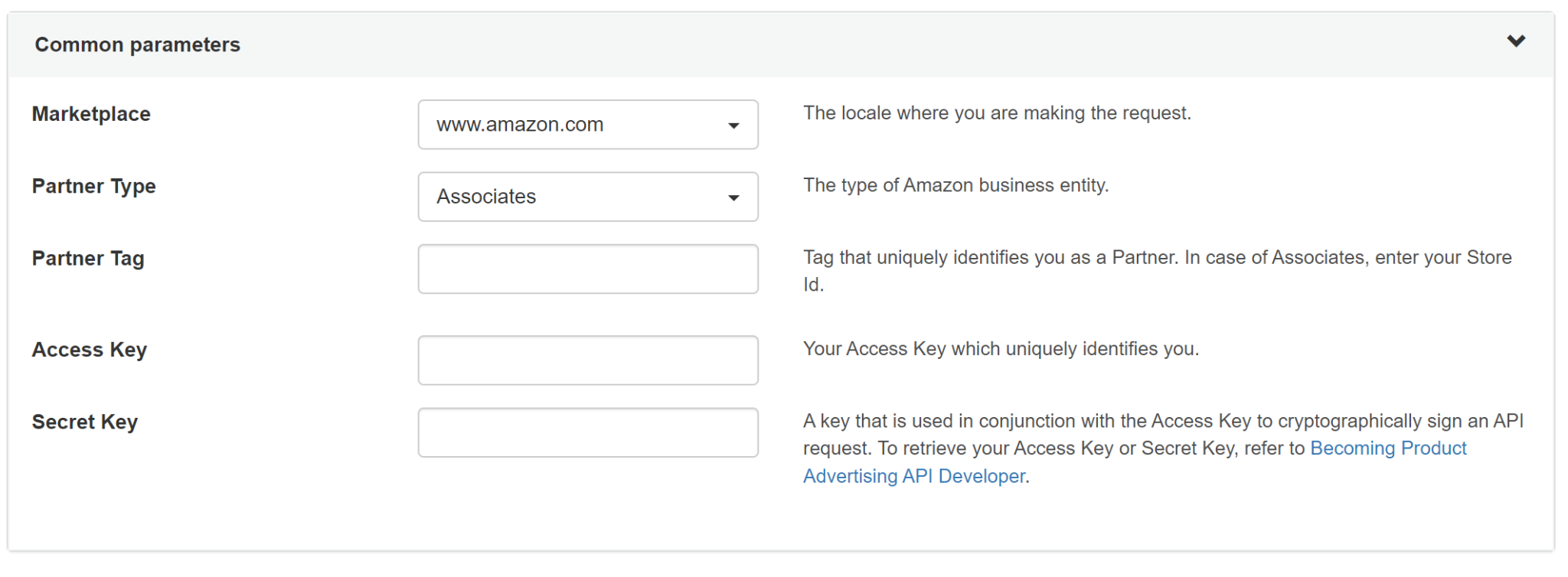 Amazon PAAPI 5.0(Product Advertising API)のScratchpadが非常に便利なので、使い方を紹介