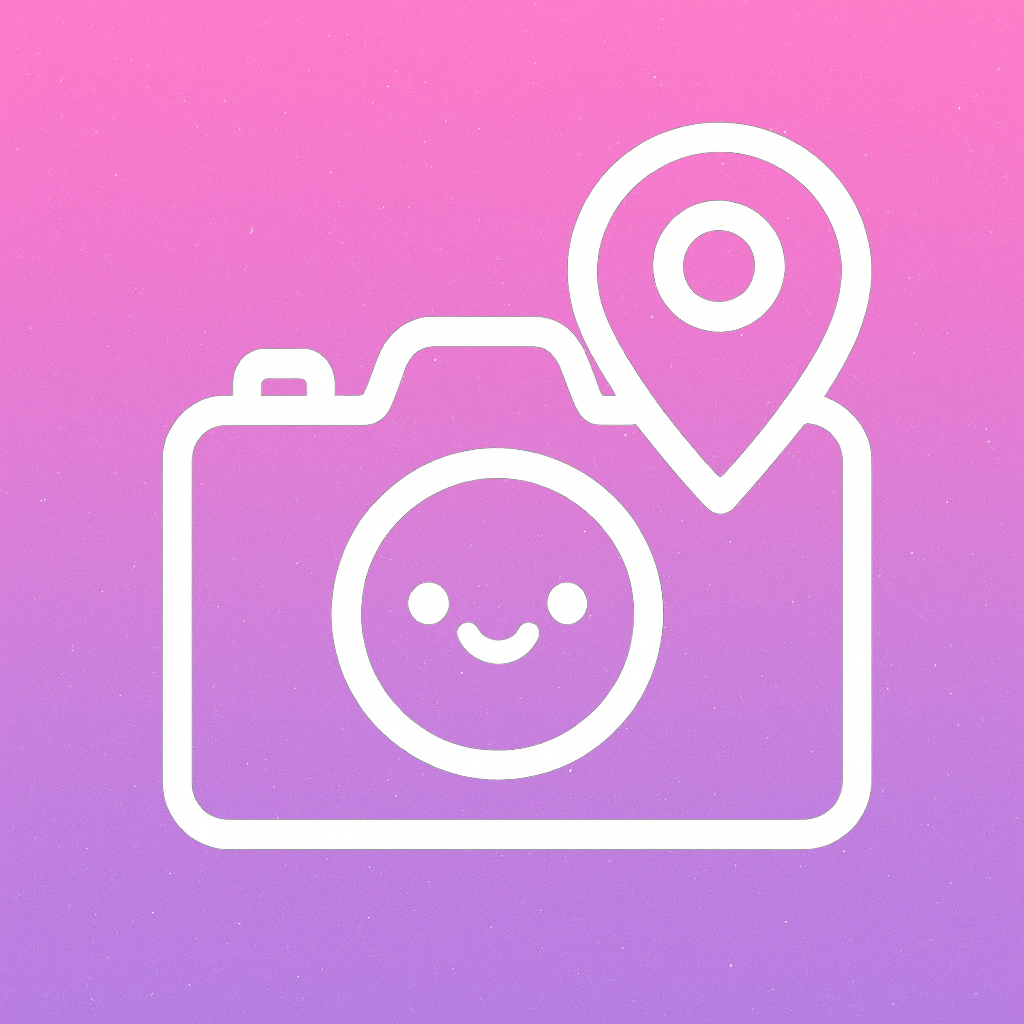 マップ風写真加工アプリ icon